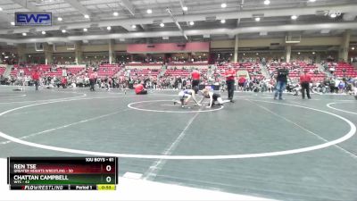 61 lbs Semifinal - Ren Tse, Greater Heights Wrestling vs Chattan Campbell, WTC