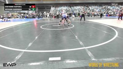 135 lbs Round Of 128 - Cheyenne Hartzell, New Plymouth vs Jeovanni Guerrero, The Valley Wrestling Club