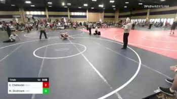 88 lbs Final - Gage Chelewski, Colorado Outlaws vs Madden Skidmore, LAWC/Chaminade