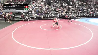 5A 113 lbs Quarterfinal - Taegan Leavitt, Spanish Fork vs Jacob Gardner, Woods Cross