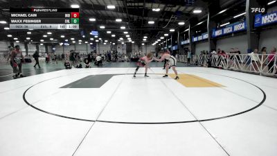 170 lbs Round Of 32 - Michael Cain, Indiana Outlaws Black vs Maxx Fesinger, Evil Empire