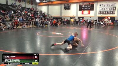 57 lbs 3rd Place Match - Griffin Osgood, Big Game Wrestling Club vs Duke Gogel, DC Elite