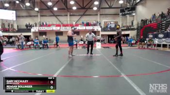 285 lbs Cons. Round 1 - Reagan Bollinger, North Hardin vs Gary McCauley, Bryan Station