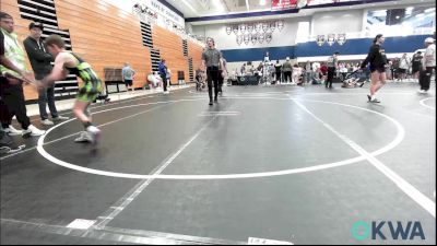 85 lbs Rr Rnd 3 - Jarrette Ventresca, Team Guthrie Wrestling vs Ryker Peck, Standfast