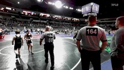 110 lbs Semifinal - Alek Brescher, Fair Lawn vs Logan Pelechaty, Upper Township