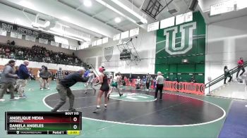 115 lbs Quarterfinal - Daniela Angeles, Long Beach Poly vs Angelique Mexia, Esperanza