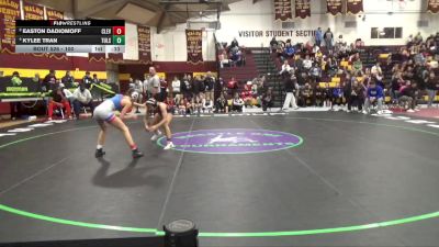 100 lbs Cons. Semi - Easton Dadiomoff, Cleveland vs Kylee Tran, Tulsa Union High School
