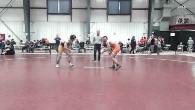 174 lbs Quarterfinal - Alex Hoffman, Coast Guard vs Nicholas Baccala, Western New England