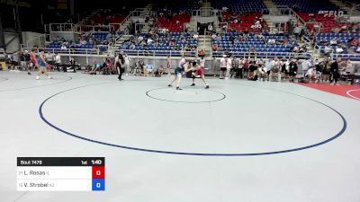 150 lbs Cons 32 #2 - Leonardo Rosas, IL vs Vaughn Strobel, AZ