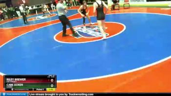 6 lbs Quarterfinal - Riley Brewer, Lee County vs Cabe Doker, Lanier