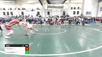 182 lbs Round Of 16 - Tayel Guzman, New Bedford vs Cormac Horlbogen, Sharon