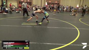 82 lbs Cons. Round 1 - Mason Guenot, Keystone Crush vs Tyler Brown, Orchard South