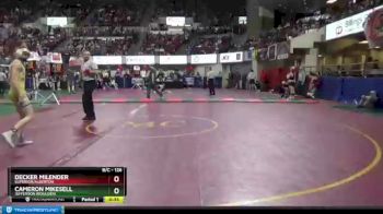 Cons. Semi - Cameron Mikesell, Jefferson (Boulder) vs Decker Milender, Superior/Alberton
