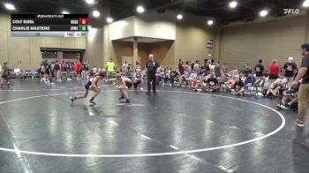 75 lbs Round 5 (8 Team) - Colt Eizel, North DeSoto Blue WA vs Charlie Masters, Spartan WC