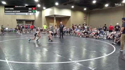 75 lbs Round 5 (8 Team) - Colt Eizel, North DeSoto Blue WA vs Charlie Masters, Spartan WC
