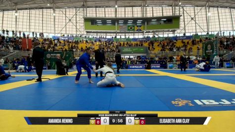 Elisabeth Ann Clay vs Amanda Hening 2026 Brasileiro Jiu-Jitsu IBJJF