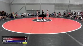 95 lbs Round 3 (8 Team) - Jocelyn Prado, Nebraska vs Phoenix West, Kansas