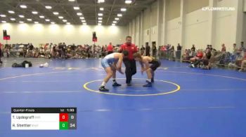 160 lbs Quarterfinal - Tanner Updegraff, Diesel vs River Shettler, Team Shutt