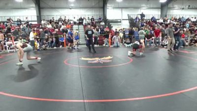 150 lbs Champ. Round 1 - Carston Bartlett, Rawlins vs Luciano Daniele, Laramie