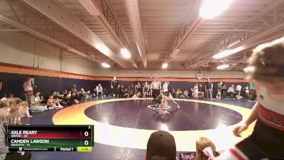 73 lbs Round 1 (16 Team) - Camden Lawson, Wasatch vs Axle Reary, Uintah