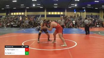 Match - Kale Farrington, Omada Kitrinos Wrestling Club vs Nidal Farah, Buena Wrestling Club