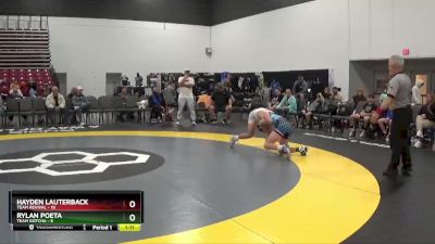 112 lbs Round 1 (8 Team) - Hayden Lauterback, Team Revival vs Rylan Poeta, Team Gotcha