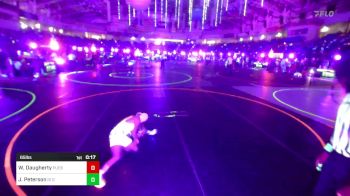 65 lbs Consi Of 4 - Wyatt Daugherty, Pueblo County WC vs Jaxson Peterson, GI Grapplers