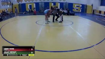 120 lbs Quarters & Wb (16 Team) - Jerry Ware, A`Dale vs Grady Bryant, Deland Bulldog WC