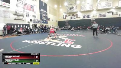 150 lbs Cons. Semi - Teegen Stolen, Ellensburg vs Nelson Nygard, Eastmont