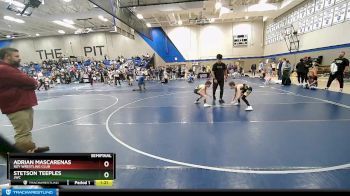 75 lbs Semifinal - Adrian Mascarenas, Roy Wrestling Club vs Stetson Teeples, JWC