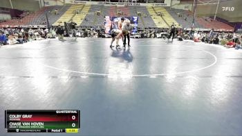 150 lbs Quarterfinal - Colby Gray, Missouri vs Chase Van Hoven, Legacy Dragons Wrestling