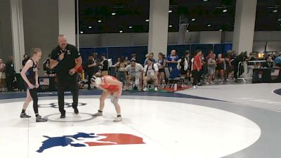 105 lbs Cons. Sub-rd Of 16 - Anna White, North Dakota vs Lorien Bowns, Nyssa Bulldog Mat Club