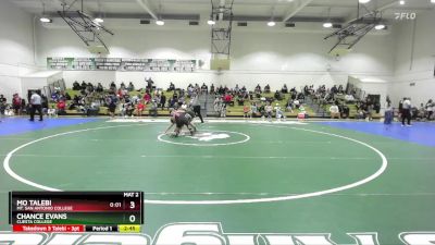 197 lbs Semifinal - Chance Evans, Cuesta College vs Mo Talebi, Mt. San Antonio College