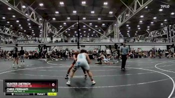 165 lbs Round 3 (8 Team) - Hunter Dietrich, Team Shutt Tyler Cook vs Chris Ferranti, Savage King Pins