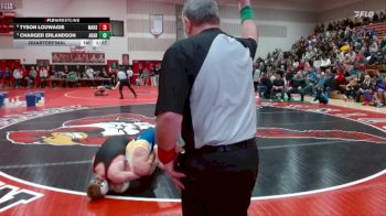 152 lbs Quarterfinal - Charger Erlandson, Adrian Area vs Tyson Louwagie, Marshall