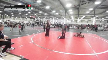 52 lbs Consolation - Booker Hunt, No Team vs True Liam Valles Cormier, Team Aggression