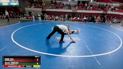 113 lbs Round 2 (8 Team) - Jose Cuc, Springtown vs Isaac Mireles, Dallas Kimball