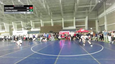 135 lbs Champ. Round 2 - Cole Terry, Northside Wrestling Club vs Quade Probst, Sanderson Wrestling Academy