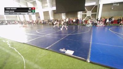 126 lbs Champ. Round 2 - Luke Davis, Box Elder Stingers vs Judd Morby, Sanderson Wrestling Academy