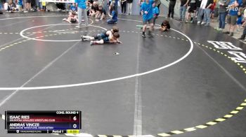 53 lbs Cons. Round 4 - Isaac Ries, Soldotna Whalers Wrestling Club vs Andras Vincze, Avalanche Wrestling Association
