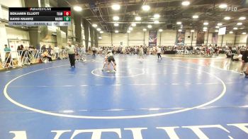 95 lbs Rr Rnd 3 - Benjamin Elliott, Team Germantown vs David Krantz, Mat Assassins White