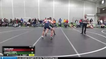 182 lbs Round 2 (4 Team) - Chance Carda, South Dakota Rage vs Taitn Gray, Iowa White