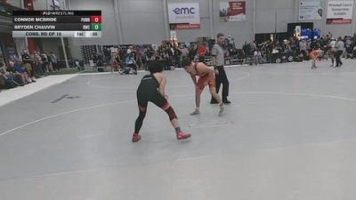 157 lbs Cons. Rd Of 16 - Connor McBride, Purler Wrestling vs Bryden Chauvin, Reaper Wrestling Club