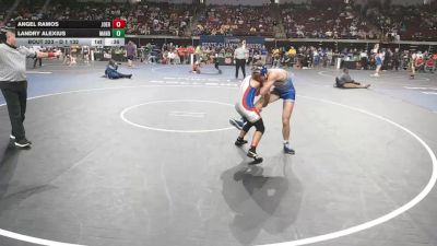 D 1 132 lbs Cons. Round 1 - Angel Ramos, John Ehret vs Landry Alexius, Mandeville