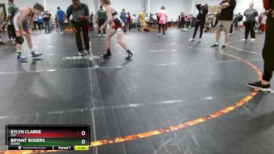 95 lbs 1st Place Match - Bryant Rogers, SCSOW vs Kylyn Clarke, C2X