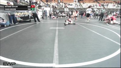 70 lbs Consi Of 4 - Shyann Taylor, El Reno Wrestling Club vs Caius Moore, Standfast OKC