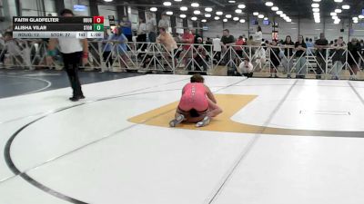 145 lbs Rr Rnd 1 - Faith Gladfelter, Roughnecks - HSG vs Alisha Vilar, Storm Wrestling Center - HSG