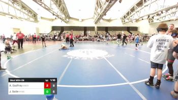 61 lbs Rr Rnd 6 - Ayden Godfrey, American MMAW vs Joey Saile, Neshaminy Youth Wrestling