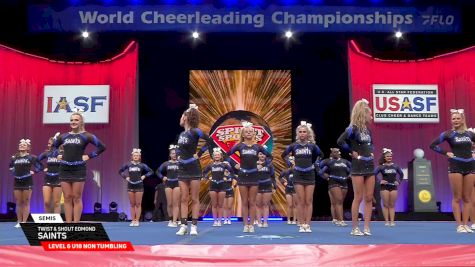 Twist & Shout Edmond - SaiNTs [2025 L6 U18 Non Tumbling Semis] 2025 The Cheerleading Worlds