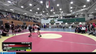 190 lbs Cons. Round 2 - Jad Keddo, Bonita Vista vs Elijah Tierney, Christian